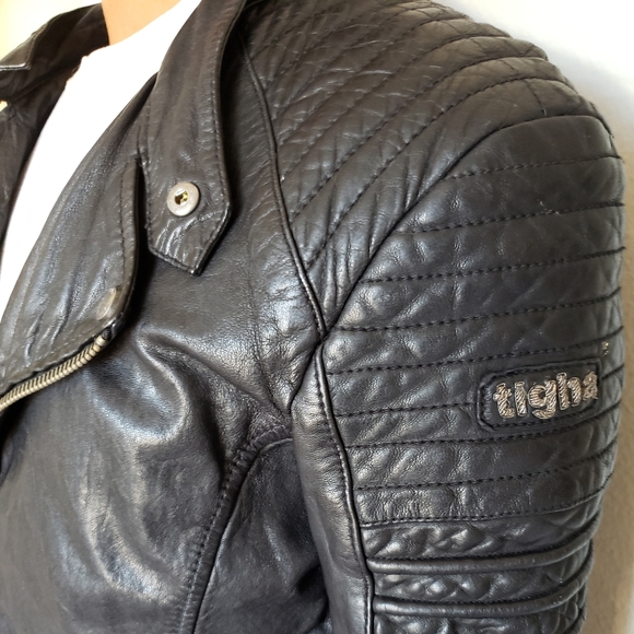 Tigha Leather Jacket - Picture 3 of 3